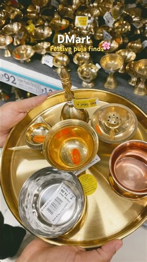 DMart Puja Haul You NEED 🙏✨#shortfeed#viral#reels#reelitfeelit#reelkarofeelkaro#reelsinstagram#love