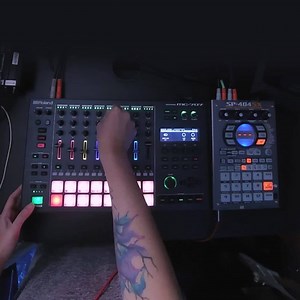 2.3K views · 36 reactions | Here is the Roland MC-707 through the compression of the SP-404 for instant lo-fi grooves by JEIA. JEIA has a great walkthrough video of how she takes on building a track with the MC-707 https://youtu.be/6mblV-olab4. #rolandaira #mc707 #groovebox #sp404 #sp404sx | Roland SYNTH + AIRA | Facebook