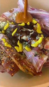 Quick and easy way to make oven baked lamb ribs recipe