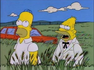 1.9K views · 23 reactions | "Something must have spooked them good." (S6, E10: "Grampa vs. Sexual Inadequacy") | Nothing but Simpsons clips | Facebook