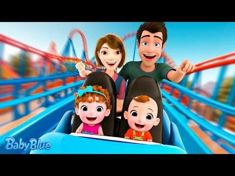 The Amusement Park | Nursery Rhymes and Songs for Children | Baby Blue & JuJu