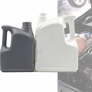 [Hot Item] 5 L Liter 5 Litre HDPE Plastic Bottle with Handle, 5L HDPE Engine Oil Jerry Can Container