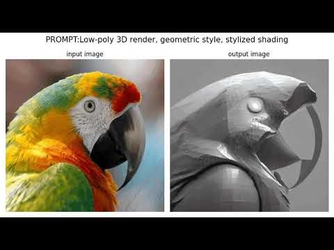 Artistic Style Transfer | Stable Diffusion | ControlNet | Style as PROMPT | Python | GenAI