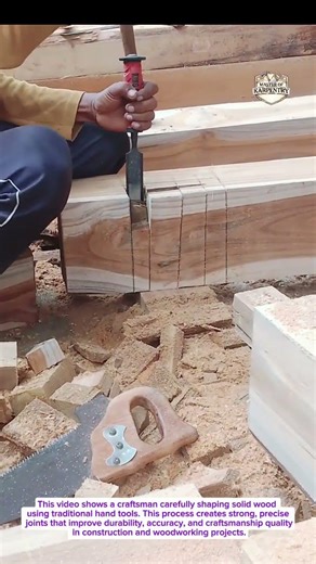 Handcrafted Wood Joinery | Traditional Carpentry Skills in Action