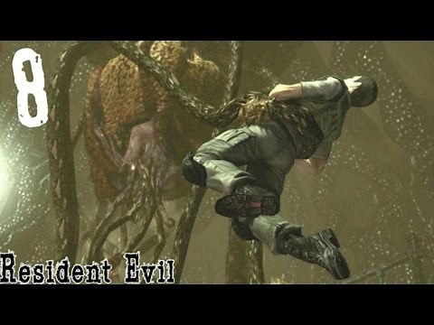 PLANT 42/YAWN BOSS BATTLE | Resident Evil [Remastered]: Gameplay - Part 8