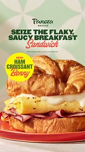 Seize the day with our take on a classic with the new all-butter croissant. | Panera Bread