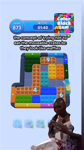 jellyyy@ on Instagram: "🤫🤫..... #colourblockjam"