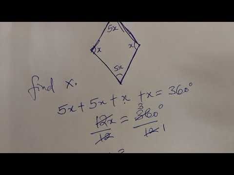 How to find the unknown angles