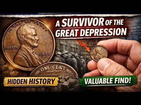 1934 No Mint Mark Penny Value and History Rare Lincoln Wheat Cent from the Great Depression