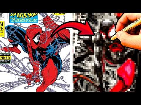 MARVEL ARTIST redraws CLASSIC COMIC COVERS! MARVEL AGE#90