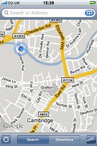 Using the iPhone's GPS without a network connection