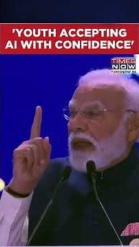 Modi Speaks At India AI Summit 2026: PM Lauds Youth, Says This On Tech Future #shorts