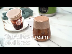 How To Make Starbucks New Chocolate Cream Cold Brew At Home | Easy Iced Coffee Recipes