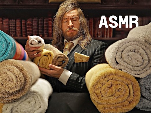 【FredsVoice_助眠】角色扮演｜[ASMR]英国绅士奢华毛巾护理(折叠、蒸、喷)( 3840 X 2160 60fps )