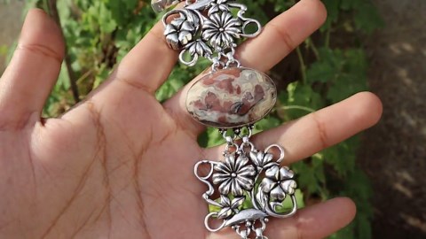 Crazy Lace Agate Bracelet/ Crazy Red Lace Agate Gemstone Bracelet/ Agate Statement Necklace/ Silver Plated Necklace/ Agate Fashion Bracelet - Etsy