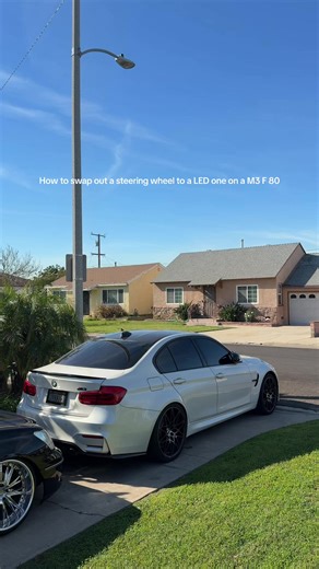 How to swap out a Steering wheel on my 2018 M3 F80 #m3 #bmw #m3competition #steeringwheels