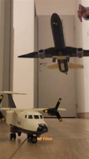 Best cooked lego plane crash moment.