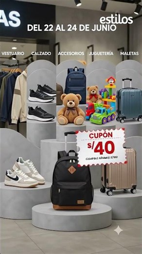 🚨 You can now redeem your S/40 coupon!