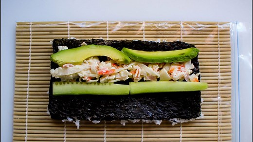 California Sushi Rolls Step-by-Step