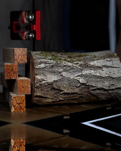 Woodturning Cracked Apple Crotch Wood with Spalted Beech Accents | DIY & Crafts