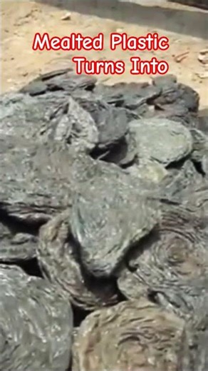 Mealted Plastic Turns Into/Factory prosess in plastic dori #Plastic #2578 #viral #factoryprocess