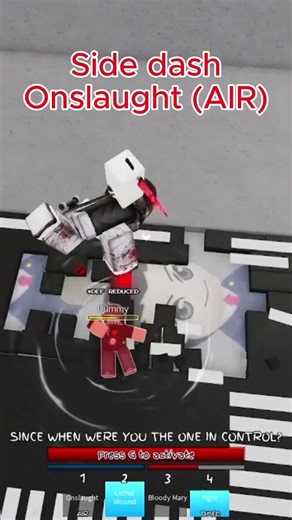 Chara full red 60% Easiest combo #roblox #jjs