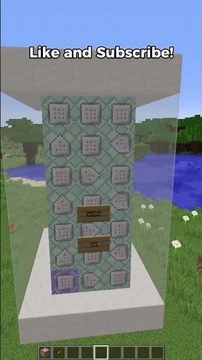 Door with pass WITHOUT MODS 👮 Minecraft