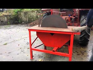 Denning tractor PTO saw bench
