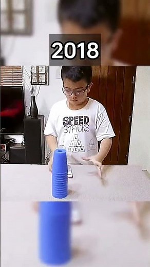 Cup Stacking Comparison: 2018 vs 2025!