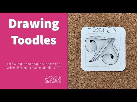 Zentangle® Patterns | Angel Whispers Art | Toodles