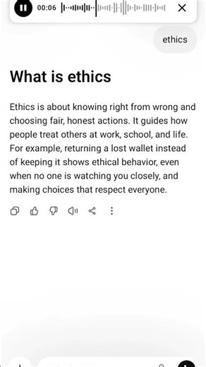 What is ethics?