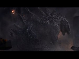 Godzilla vs Male MUTO brightened + short unused scene in correct placement (Godzilla 2014)