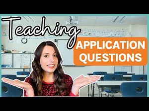Application Questions - Teaching A-level AO2 application skills | How to teach exam technique