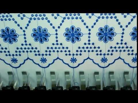 How to made embroidery schiffli