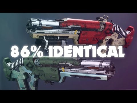 These weapons are almost the exact same.
