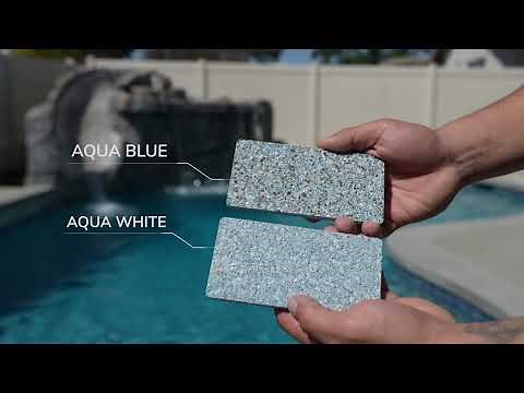 Underwater series episode #1 Aqua blue mini pebble from Stonescapes