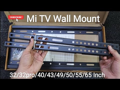 TV wall mount installation | Mi TV Wall Mount | All 4 Types explained