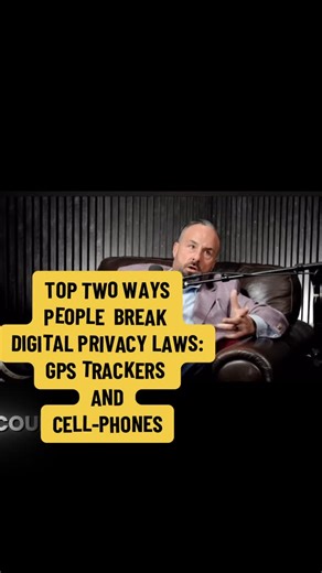 DrBrian PIprofessor on Instagram: "These are the TOP TWO WAYS PEOPLE BREAK DIGITAL PRIVACY LAWS: ILLEGAL GPS TRACKERS & BREACHING CELL-PHONES"