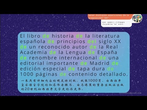 学习西班牙语 情景对话 Diálogo en situación(45) | 在西班牙语课堂 "a" o "de"