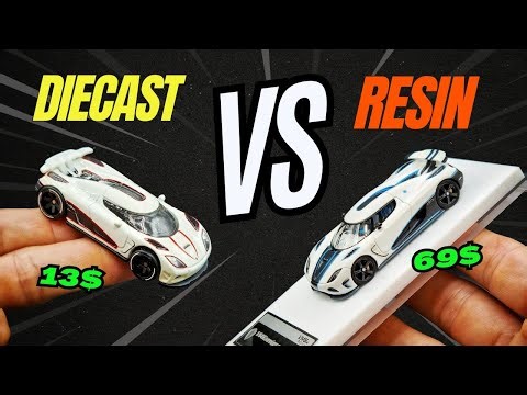 DIECAST vs RESIN - What are the differences? - Useful tips and tricks! | Ft. Koenigsegg Agera R