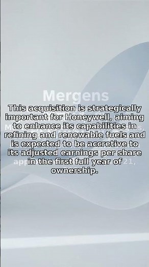 Honeywell Revises Agreement to Acquire Johnson Matthey's Catalyst Technologies