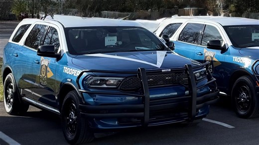 Indiana State Police issues new-look Dodge Durango patrol vehicles to new graduates