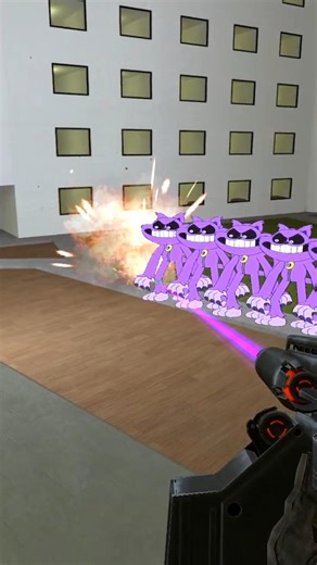 Too many different CATNAP in Liminal Hotel in Garry's mod #shorts #catnap #gmod