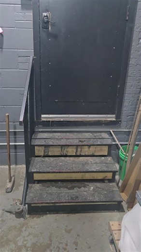 Epoxy floors going in ✅ ADA ramp upgrade ✅ The old ramp wasn’t ADA compliant—so we’re rebuilding it the right way: a proper platform a smooth ramp that meets the door (no step-down entry). Clean floors, safer access, better experience for everyone. We’re getting close. 👷🏾‍♂️✨