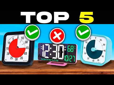 TOP 5 BEST Clock for Students for Study Table 2026 | Digital Kitchen Timers on AMAZON