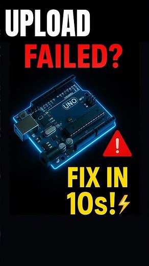 Arduino Upload FAILED? Do THIS in 10 Seconds! #arduino #upload #issue #shorts #viral #fix #project