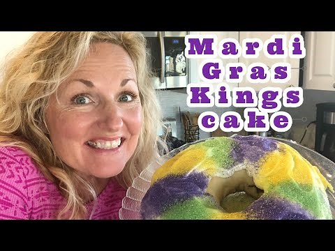 How to make a Sourdough King cake \\ King Arthur flour \\ kathycooks4u