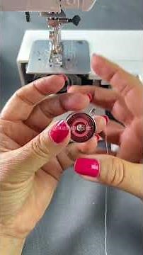 Learn the Right Way to Thread the Bobbin (And Never Make a Mistake Again!)#sewing #sewing