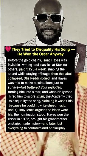 💔 From Invisible to Oscar Winner — How Isaac Hayes Made History and Lost It All