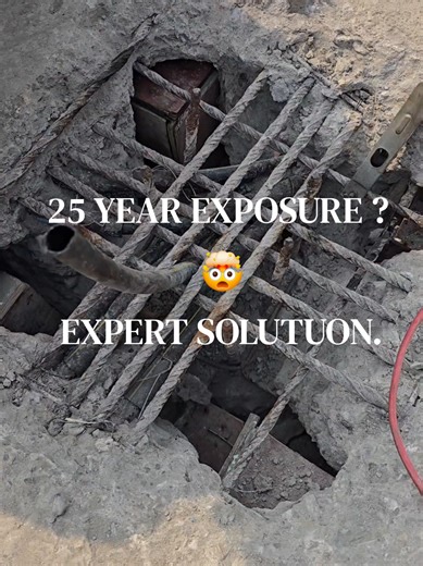 Expert Retrofit: 25-Year Corroded Rebar Repair